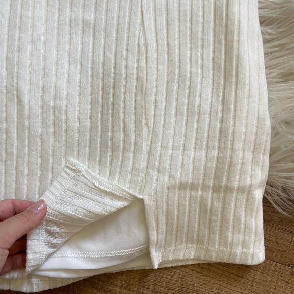 PRINCESS POLLY Human Movement White Mini Skirt - Picture 4 of 5